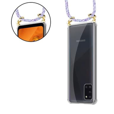 Samsung Galaxy A31 Skal Fodral Kedja (Lila)