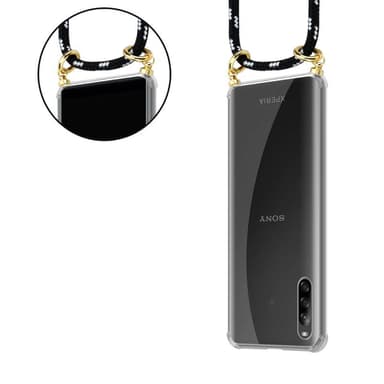 Sony Xperia L4 Skal Fodral Kedja (Svart)