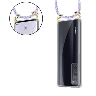 Huawei NOVA 7 PRO 5G Skal Fodral Kedja (Lila)
