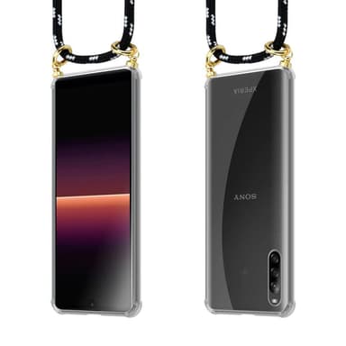 Sony Xperia L4 Skal Fodral Kedja (Svart)