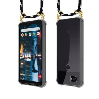 Google PIXEL 2 XL Skal Fodral Kedja (Svart)