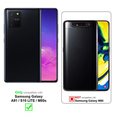 Samsung Galaxy A91 / S10 LITE / M80s Skal Fodral Kedja