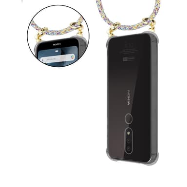 Nokia 4.2 Skal Fodral Kedja (Gul)