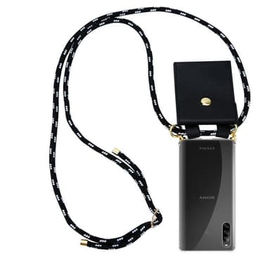 Sony Xperia L4 Skal Fodral Kedja (Svart)