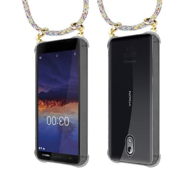 Nokia 3.1 Skal Fodral Kedja (Gul)