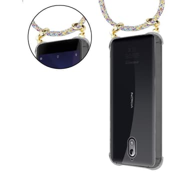 Nokia 3.1 Skal Fodral Kedja (Gul)