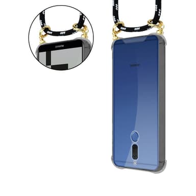 Huawei MATE 10 LITE Skal Fodral Kedja (Svart)