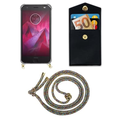 Motorola MOTO Z2 Skal Fodral Kedja (Gul)