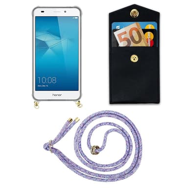 Honor 5C Skal Fodral Kedja (Lila)