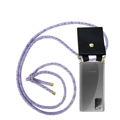 Samsung Galaxy NOTE 20 Skal Fodral Kedja (Lila)