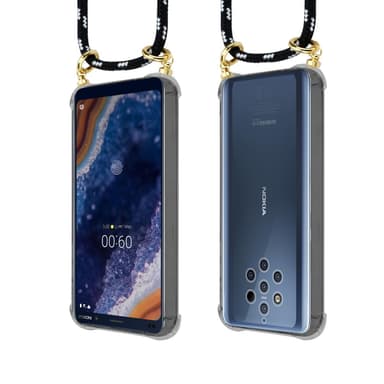 Nokia 2 2017 Skal Fodral Kedja (Svart)