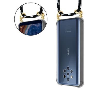 Nokia 2 2017 Skal Fodral Kedja (Svart)