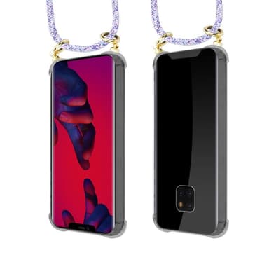 Huawei MATE 20 PRO Skal Fodral Kedja (Lila)