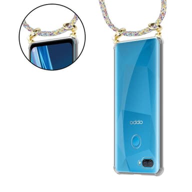 Oppo A12 Skal Fodral Kedja (Gul)