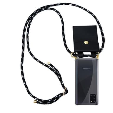 Samsung Galaxy A31 Skal Fodral Kedja (Svart)