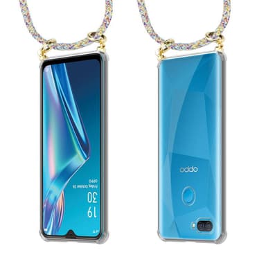 Oppo A12 Skal Fodral Kedja (Gul)