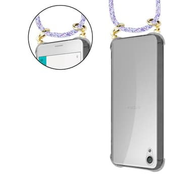Sony Xperia X Skal Fodral Kedja (Lila)