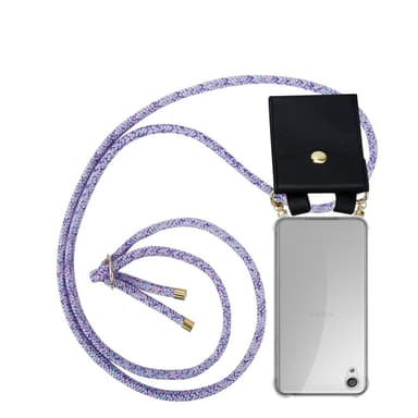 Sony Xperia X Skal Fodral Kedja (Lila)