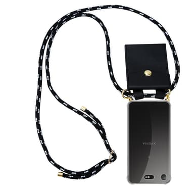 Sony Xperia XZ1 COMPACT Skal Fodral Kedja (Svart)