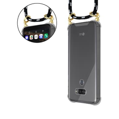 LG K50 Skal Fodral Kedja (Svart)
