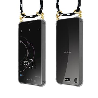 Sony Xperia XZ1 COMPACT Skal Fodral Kedja (Svart)