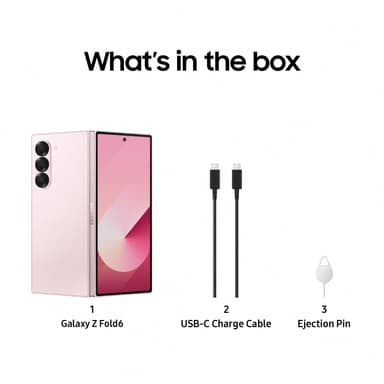 Samsung Galaxy Z Fold6 5G smartphone 12/1TB (rosa)