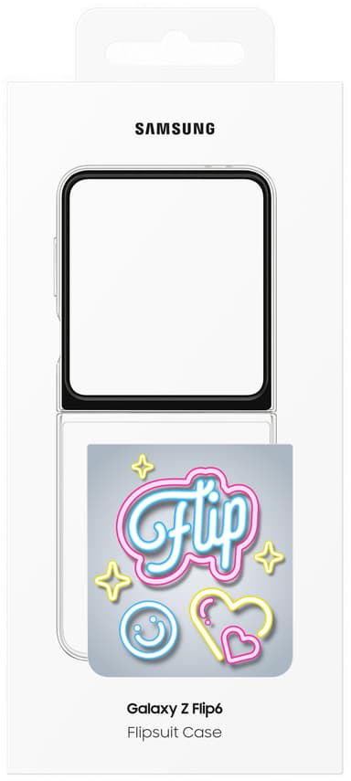 Samsung Galaxy Z Flip6 FlipSuit fodral (grått)