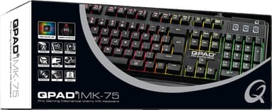 QPAD MK75 tangentbord gaming (svart)