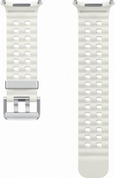 Samsung Galaxy Watch Ultra Marine armband (vit sand)