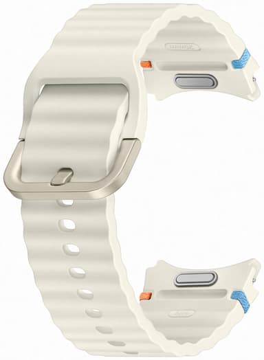 Samsung Galaxy Watch7 Sport armband S/M (gräddvitt)