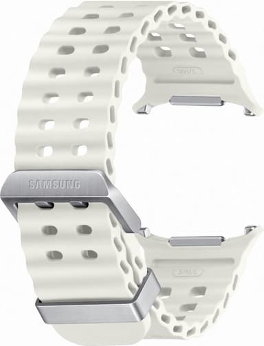 Samsung Galaxy Watch Ultra Marine armband (vit sand)