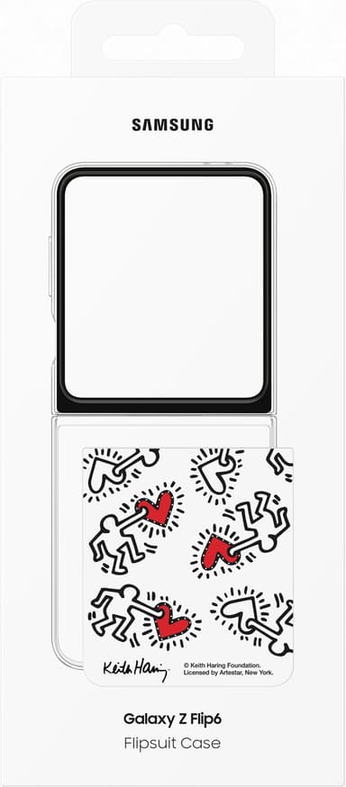 Samsung Galaxy Z Flip6 FlipSuit fodral (vitt)