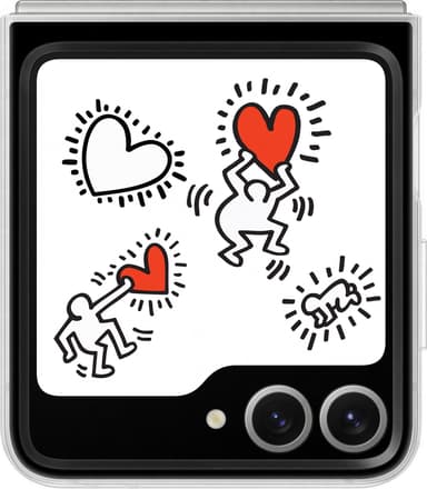 Samsung Galaxy Z Flip6 FlipSuit fodral (vitt)