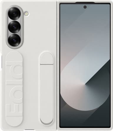 Samsung Galaxy Z Fold6 silikonfodral (vitt)