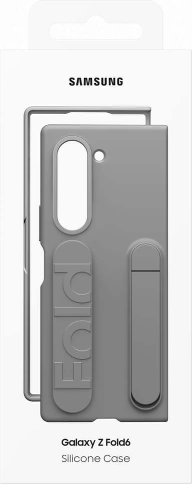 Samsung Galaxy Z Fold6 silikonfodral (grått)