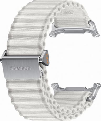 Samsung Galaxy Watch Ultra Trail armarmband (vit sand)