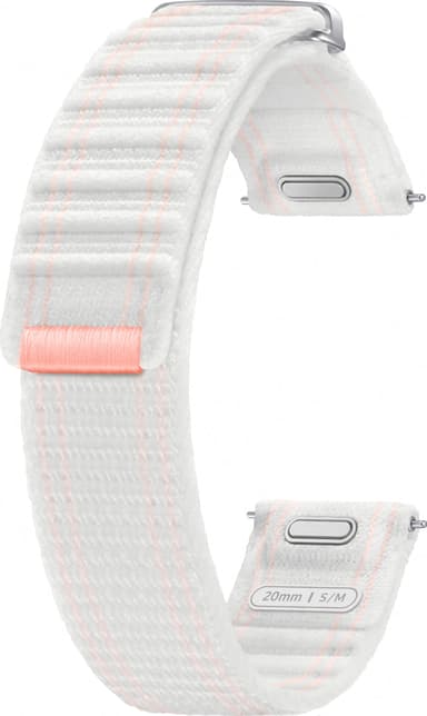 Samsung Galaxy Watch7 Fabric armband S/M (ljusrosa)