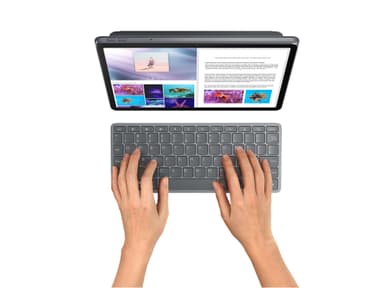 Lenovo trådlöst tangentbord för flera enheter (Luna Grey)