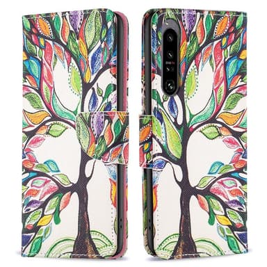 För Sony Xperia 1 VI Plånbok Fodral Skal Mönster Skydd