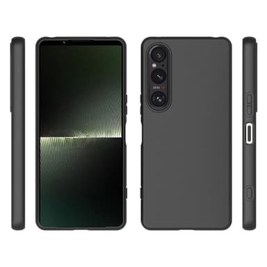 Slim-Fit TPU telefonfodral Skal för Sony Xperia 1 VI - Svart