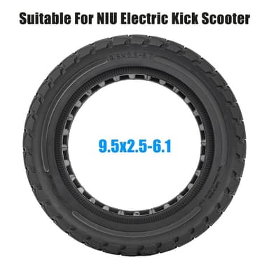 Däck Niu Scooter 9,5*2,5-6,1 Gummidäck Honeycomb