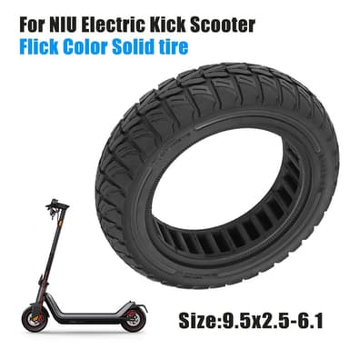 Däck Niu Scooter 9,5*2,5-6,1 Gummidäck Honeycomb