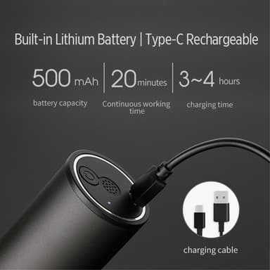 Salt Peppar Kryddor kvarn Batteridriven med LED-ljus
