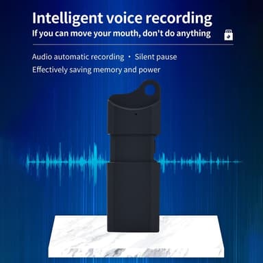 Mini Diktafon Brusreducering Smart Audio Recorder USB-inspelning