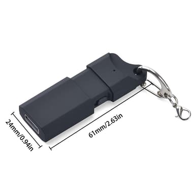 Mini Diktafon Brusreducering Smart Audio Recorder USB-inspelning