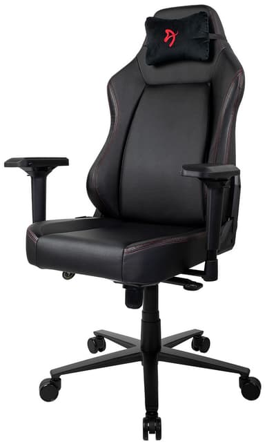Arozzi Primo PU gamingstol (svart med röd logotyp)