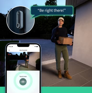 Arlo HD videodörrklocka (1-pack)