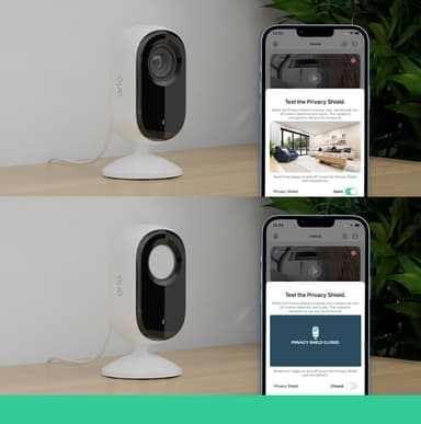 Arlo Essential 2K inomhussäkerhetskamera (2-pack)