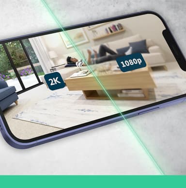 Arlo Essential 2K inomhussäkerhetskamera (2-pack)