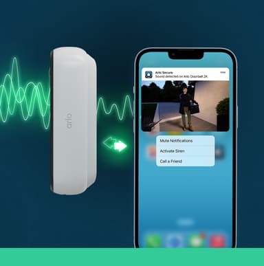 Arlo HD videodörrklocka (1-pack)